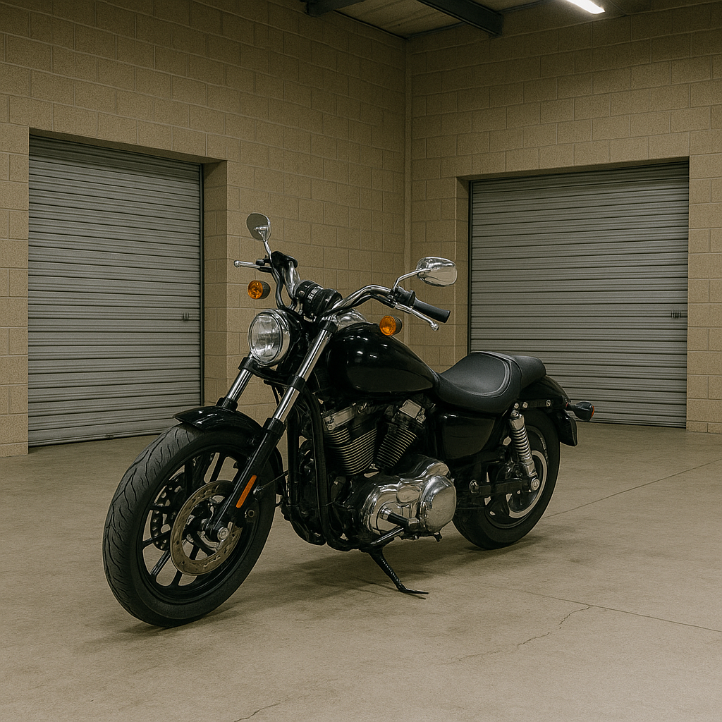 Motorcycle Indoor Storage-Climate Controlled